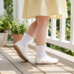 Baby & Toddler Girl Ruffle Crew Socks lifestyle product image 20260713 2