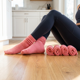 Women's Slouch Grip Socks for Pilates & Barre lifestyle product image 5
