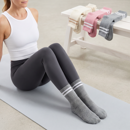 Women's Pilates Grip Socks with Snug Arch Band lifestyle product image 5