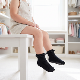 Baby Girl Ruffle Dress Socks lifestyle product image 1