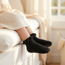 Baby Girl Ruffle Dress Socks lifestyle product image 5