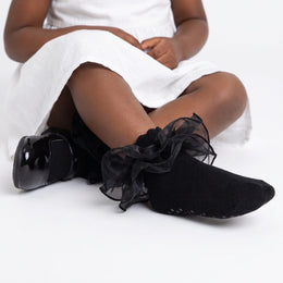 Girls Ruffle Socks Toddler Girl Lace Frilly Dress Socks Cute Church Pageant Sock with Big Ruffles for Baby Little Kid lifestyle product image 5