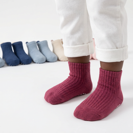 12 Pairs Baby Socks with Grips Non Slip Cute Cotton Ankle Crew Grippy Socks for Infants Toddler Girl Boy Kids lifestyle product image 6