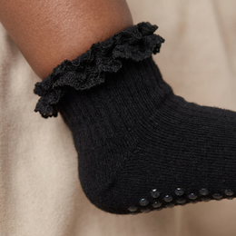 Baby Girl Ruffle Dress Socks by Frillora, additional styling view 12