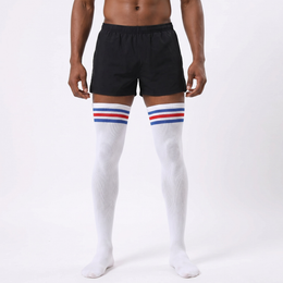 Men's Sissy Thigh High Socks Over Knee Socks,Femboy Long Stockings for Cross-dressers,Crossdressing Lingerie for Men lifestyle product image 1