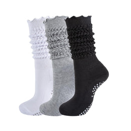 Women's Slouch Grip Socks for Pilates by Frillora, additional styling view 12