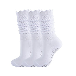 Women's Slouch Grip Socks for Pilates by Frillora, additional styling view 13