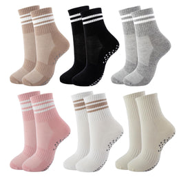 Women's Pilates Grip Socks with Snug Arch Band by Frillora, additional styling view 15