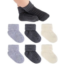 Baby & Toddler Wool Thermal Crew Socks lifestyle product image 23