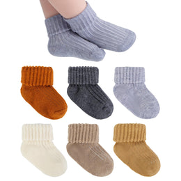 Baby & Toddler Wool Thermal Crew Socks lifestyle product image 20