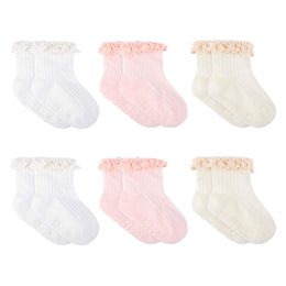 Baby Girl Ruffle Dress Socks by Frillora, additional styling view 24