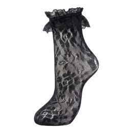 Women's Lace Ruffle Mesh-Trim Socks lifestyle product image 28