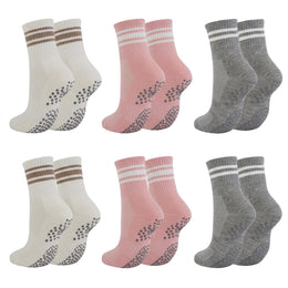 Women's Pilates Grip Socks with Snug Arch Band by Frillora, additional styling view 13