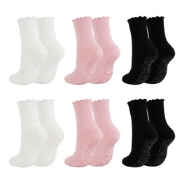 Women's Pilates Grip Socks with Snug Arch Band by Frillora, additional styling view 20