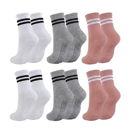 Women's Pilates Grip Socks with Snug Arch Band by Frillora, additional styling view 19
