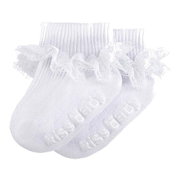 Baby Girl Ruffle Grip Socks, Turn Cuff lifestyle product image 37