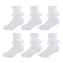 Girls Frilly Ruffle Princess Dress Socks lifestyle product image 15