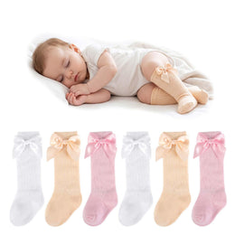Baby Girl Knee-High Socks with Bow lifestyle product image 11