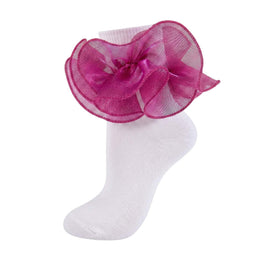 Women's Fluffy Ruffle Turn-Cuff Socks lifestyle product image 16