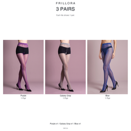 FRILLORA SW134 3-pair bundle / 3双组合