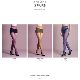 FRILLORA SW134 3-pair bundle / 3双组合