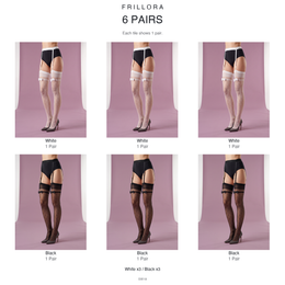 FRILLORA SW18 6-pair bundle / 6双组合