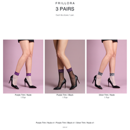 FRILLORA SW187 3-pair bundle / 3双组合