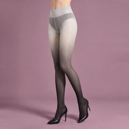 Women's Sheer Tights with Ombre Colors, product photograph