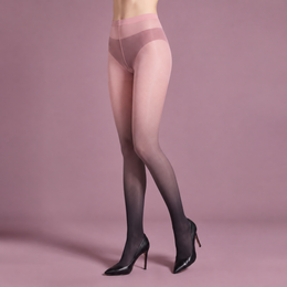 Women's Sheer Tights with Ombre Colors, product photograph