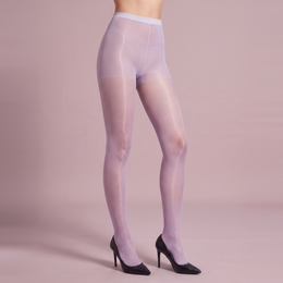 Women's Matte Tights with a Narrow Waistband, product photograph