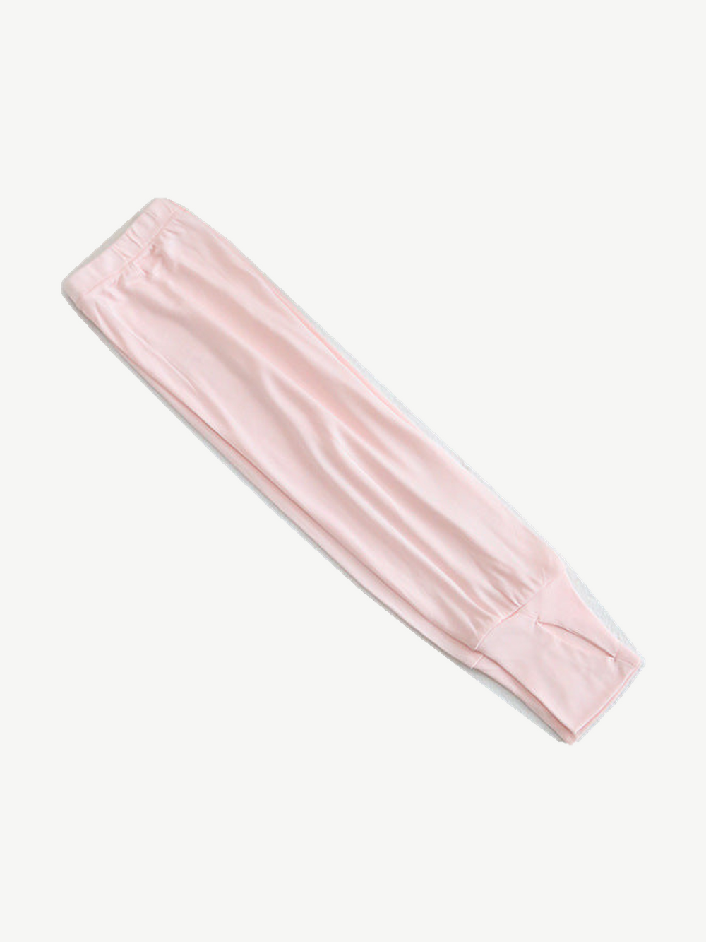 Fingerless Silk Viscose Arm Sleeves in Pink