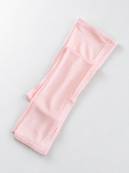 Long Silk Viscose Arm Sleeves in Pink