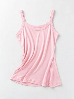 Silk Knit Layering Camisole in Dusty Rose