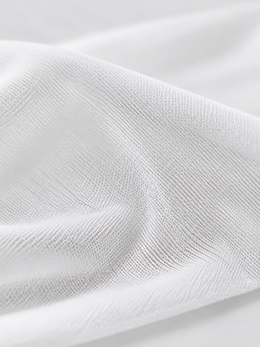 Smooth Stretch Briefs with Silk Lining in White