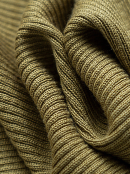 Spun Silk Cotton Knit Camisole in Apple Green