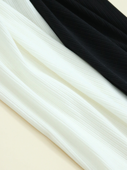 Ribbed Lyocell Silk Lace Camisole in White