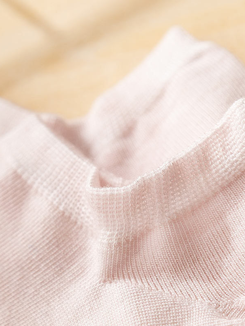 Silk Blend Low Cut Socks in Light Pink